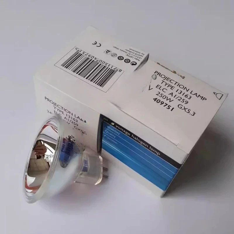 Projection Lamp Type 13163 ELC A1/259 24V 250W GX5.3 409751 Low Voltage Halogen Lamp Bulb Projector Cold Light Source