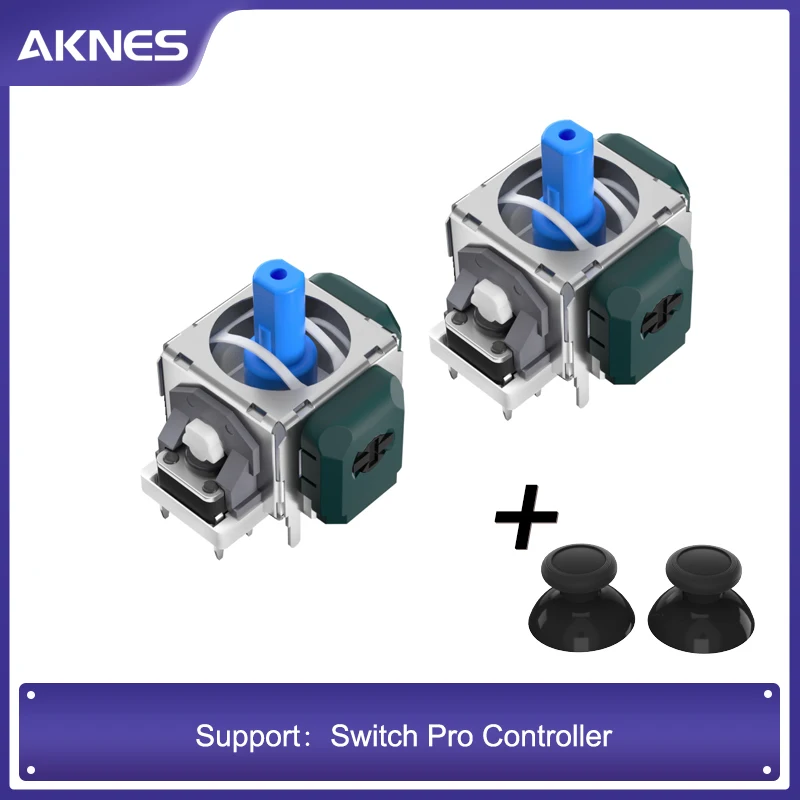NONE AKENS HALLPI TMR Elektromagnetischer Joystick für Switch Pro PS5 PS4 Xbox Series Controller Low Power Design für Reparaturersatz 3