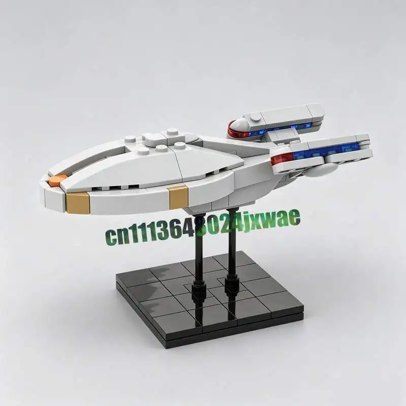 143 pièces MOC – Modèle de vaisseau spatial d'exploration science-fiction – Blocs de construction DIY – Jouet éducatif créatif à assembler – Collection cadeau