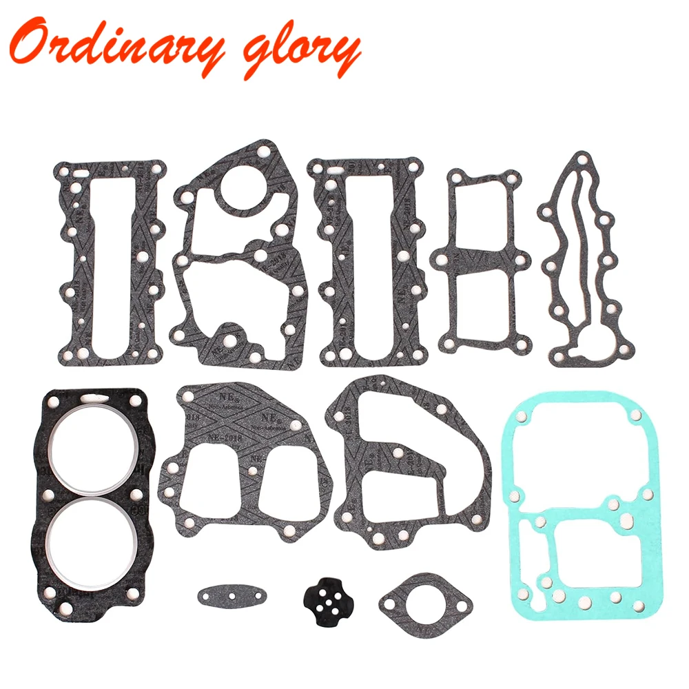 

436358 Power Head Gasket Set For Johnson Evinrude outboard motor 9.9HP 15HP 93-07 500-119 0436358 boat engine parts