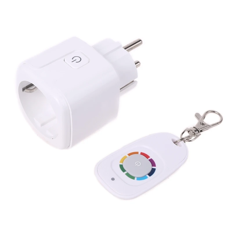 433mhz Wireless RF Remote Control Home Office for Smart WiFi Power Timer Socket Outlet EU Plug K1KF