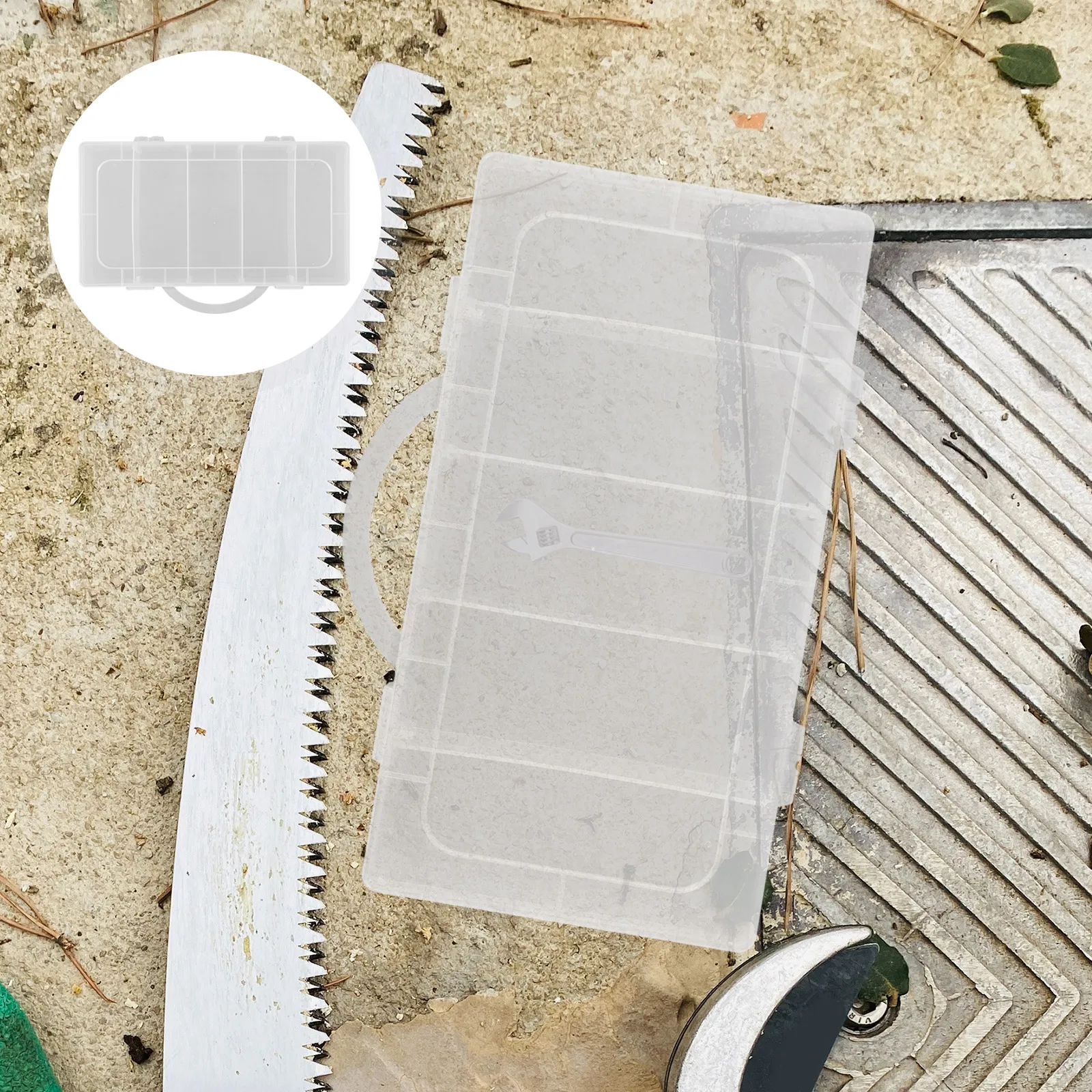 Multi-Function Organizer Household Case Accessory Wear-Resistant Handle Reusable Tool Storage Container Convenient Toolbox Small