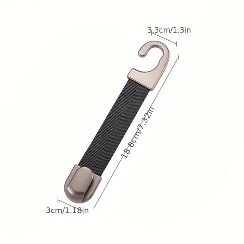 سيارة مسند الرأس السنانير شماعات للحقائب المقعد الخلفي حامل مُنظِم مقاطع السيارات السحابة السنانير تخزين السيارات الملحقات الداخلية