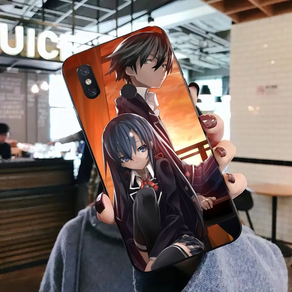 Yukinoshita Yukino OreGairu Phone Case For Xiaomi Mi 5X 8 9 10 11 12 lite pro 10T PocoX3pro PocoM3 Note 10 pro lite