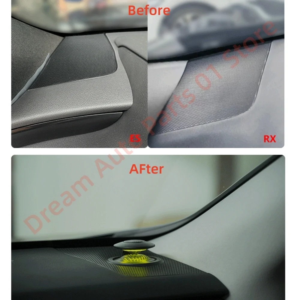 Tweeter speaker For Lexus RX Rising treble Levitating elevating treble upgrade comes with 64 colors atmosphere light Auto parts