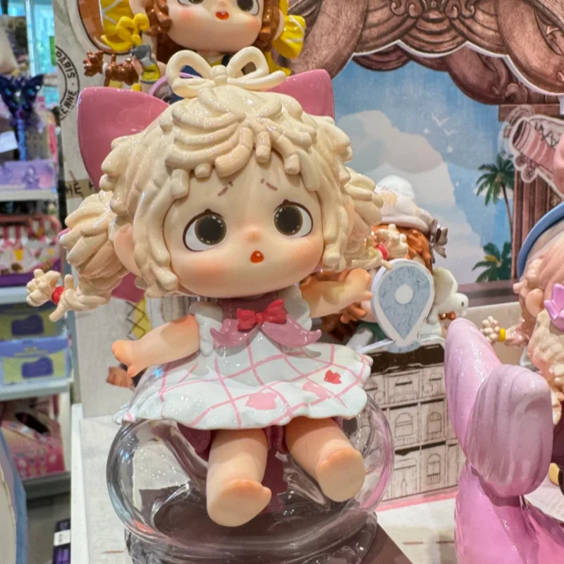 

Новинка в наличии, оригинальная коллекция Furfur The Happy, слепая коробка, модная кукла, гаражный комплект, украшение для рабочего стола, кавайная игрушка в подарок