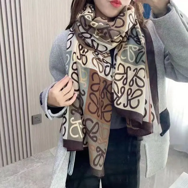 New Scarf Women Luxury Brand Winter Cotton Hijab Head Scarves Bandana Female Foulard Pashmina Cheveux Bufanda Shawls And Wraps