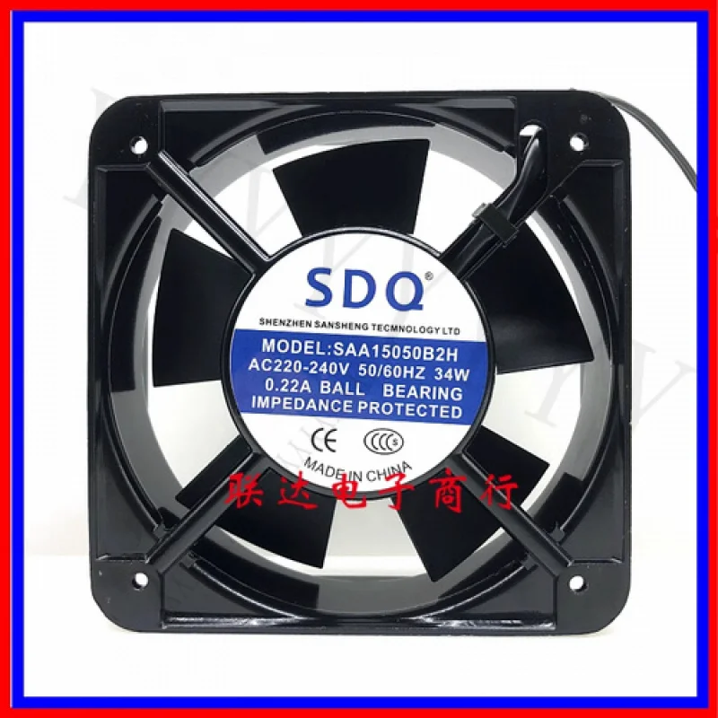 

Y+ FOR SDQ SAA15050B2H AC220V-240V 34W 0.22A 15cm Cooling Cabinet Fan