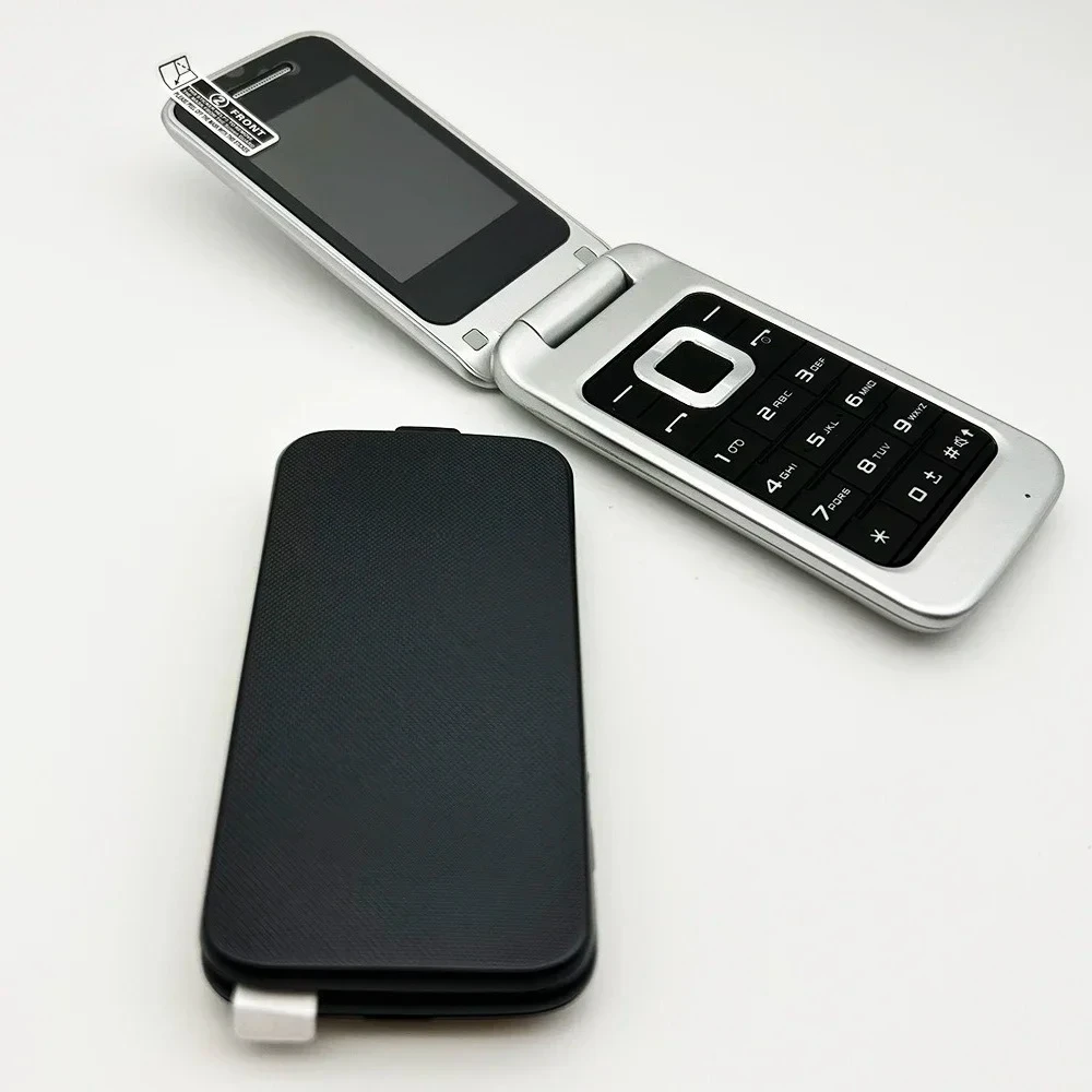 هاتف محمول أصلي C3520 La Fleur 2G GSM قابل للطي 2.4 بوصة 1.3 ميجابكسل هاتف محمول غير مقفول. صنع في عام 2011. لا توجد قائمة عبرية