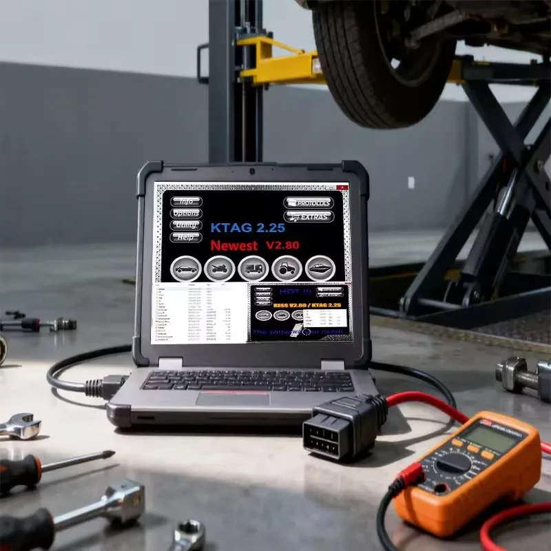 

Hot Ktag 2.25 & Ksuite 2.80 Software for KESS V2 & V5.017 – RSA Error Fix, Unlock Tool for Car Truck Bike Tractor EU version