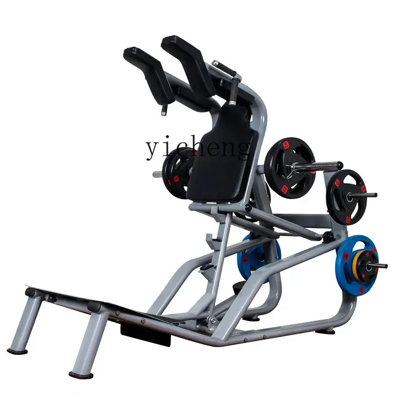 ZK Hack Squat Machine Buttocks Leg Gym Commercial Equipment 45 Degree Pedal Machine