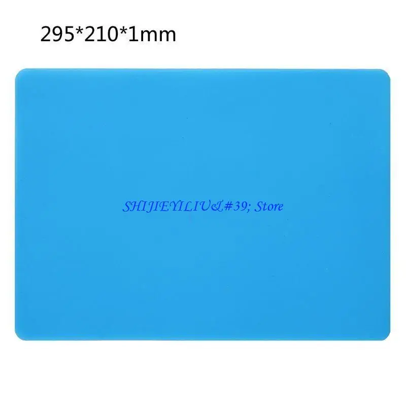 E21F Silicone Jewelry Casting Mats Large Silicone Sheet for Crafts Resin Jewelry Casting Mold Mat Paint-Pouring Pad Table Mat