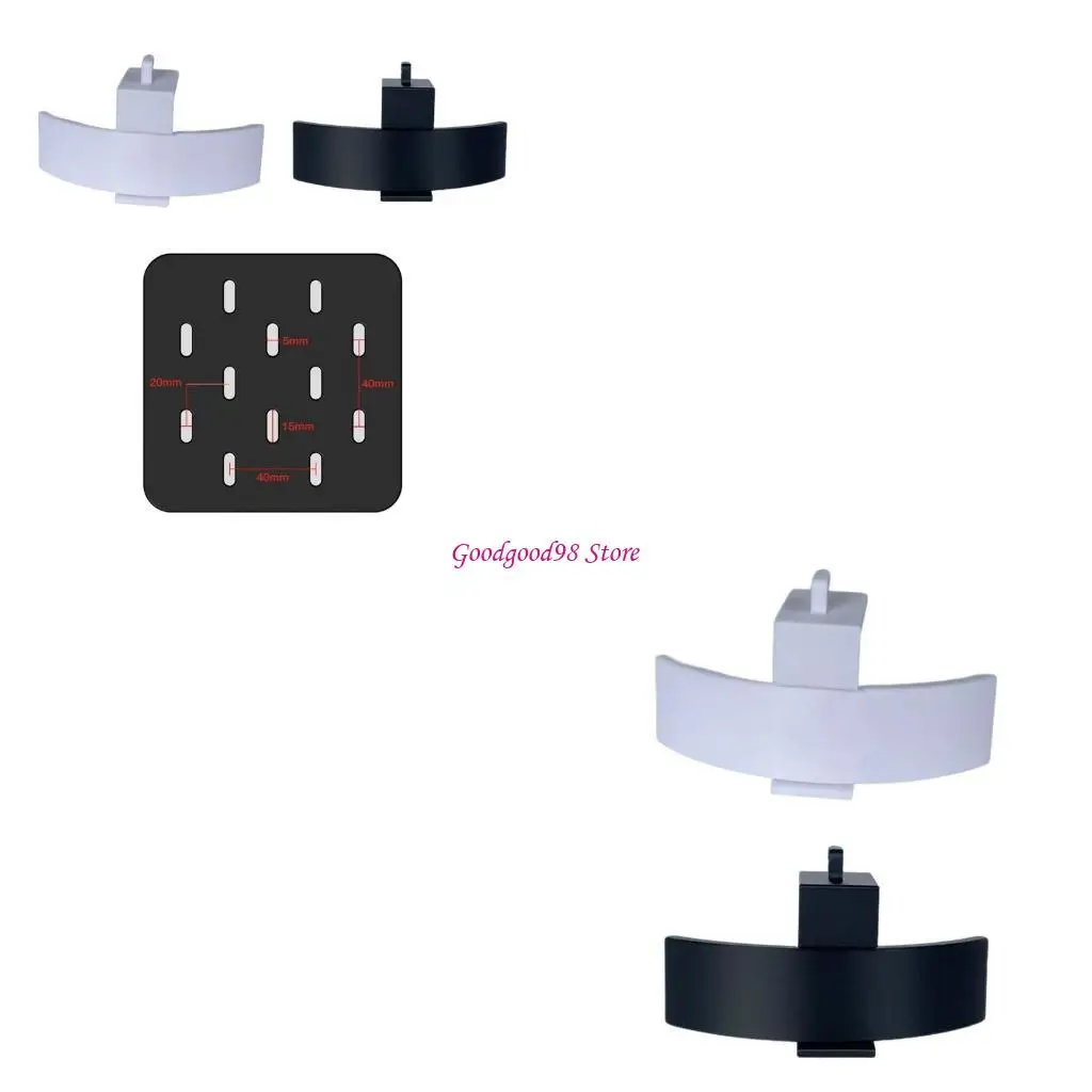 

Headphone Stand Wall Mount Gaming Stand Under Table Hook Stand Support Hanging Hook Storage Rack For Earphone Accessory W8EC