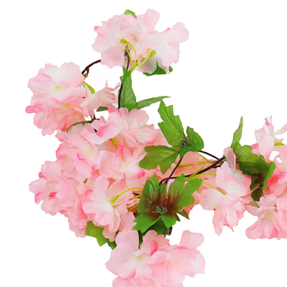 

Artificial Flower Simulation Rattan Privacy Fence Decor Fade Resistant Material Wedding Japanese Style Ornament Spring