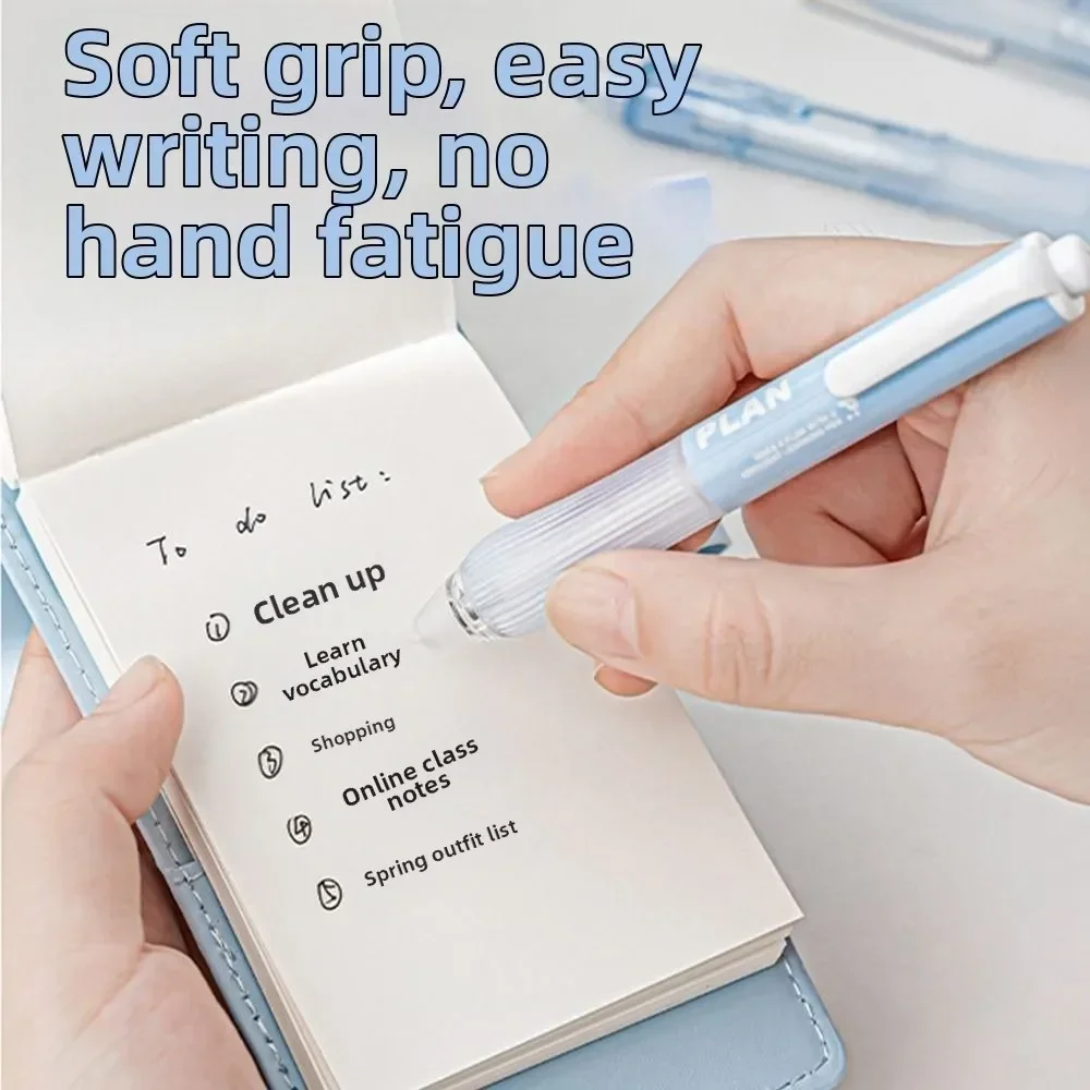 2pcs/set New 0.5mm ST Tip Chubby Pen Set Portable Quick-drying Gel Pen Smooth Writing Tools For School Office