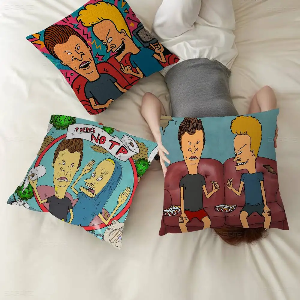 Anime B-Beavis And Butthead Lucky Dragon pillow cover sofa cushion cover home room decoration children gift