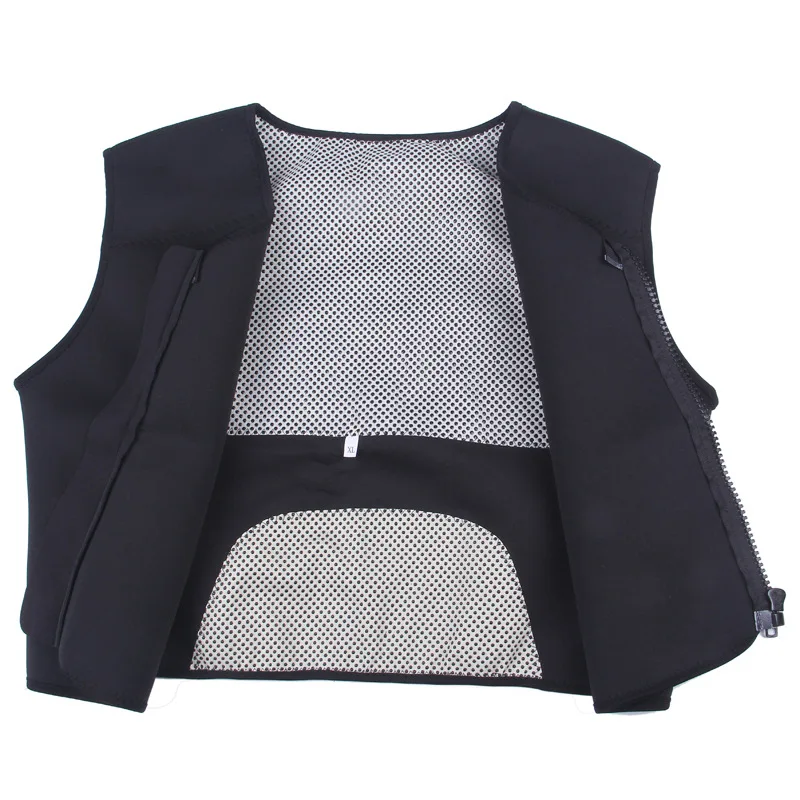factory price 2023 new tourmaline negative ion and magnetic therapy vest for woman and self heating for hot