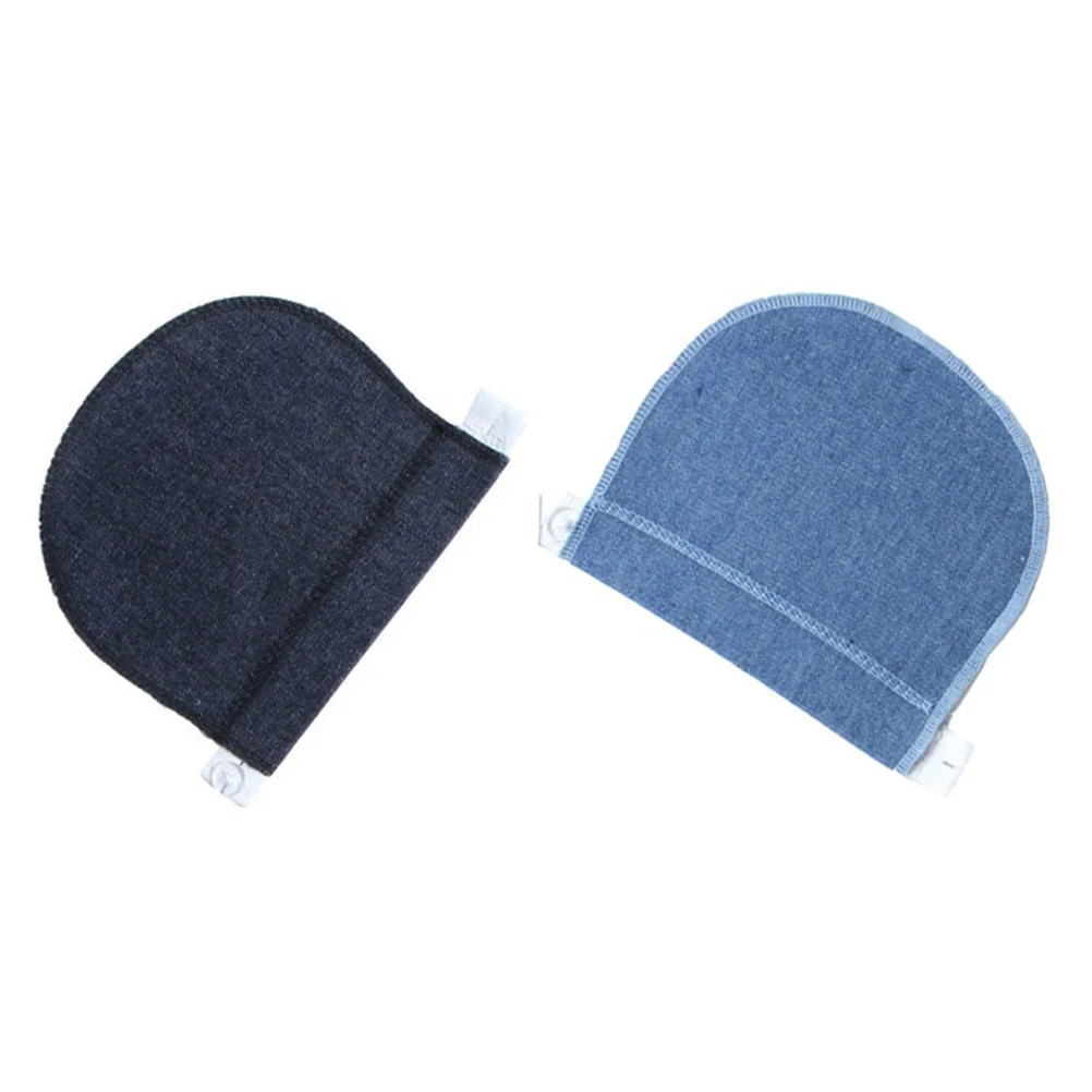 2 قطعة حزام مطاط مريح موسع السراويل زر تمديدات للرجال النساء الجينز قابل للتعديل الخصر موسع