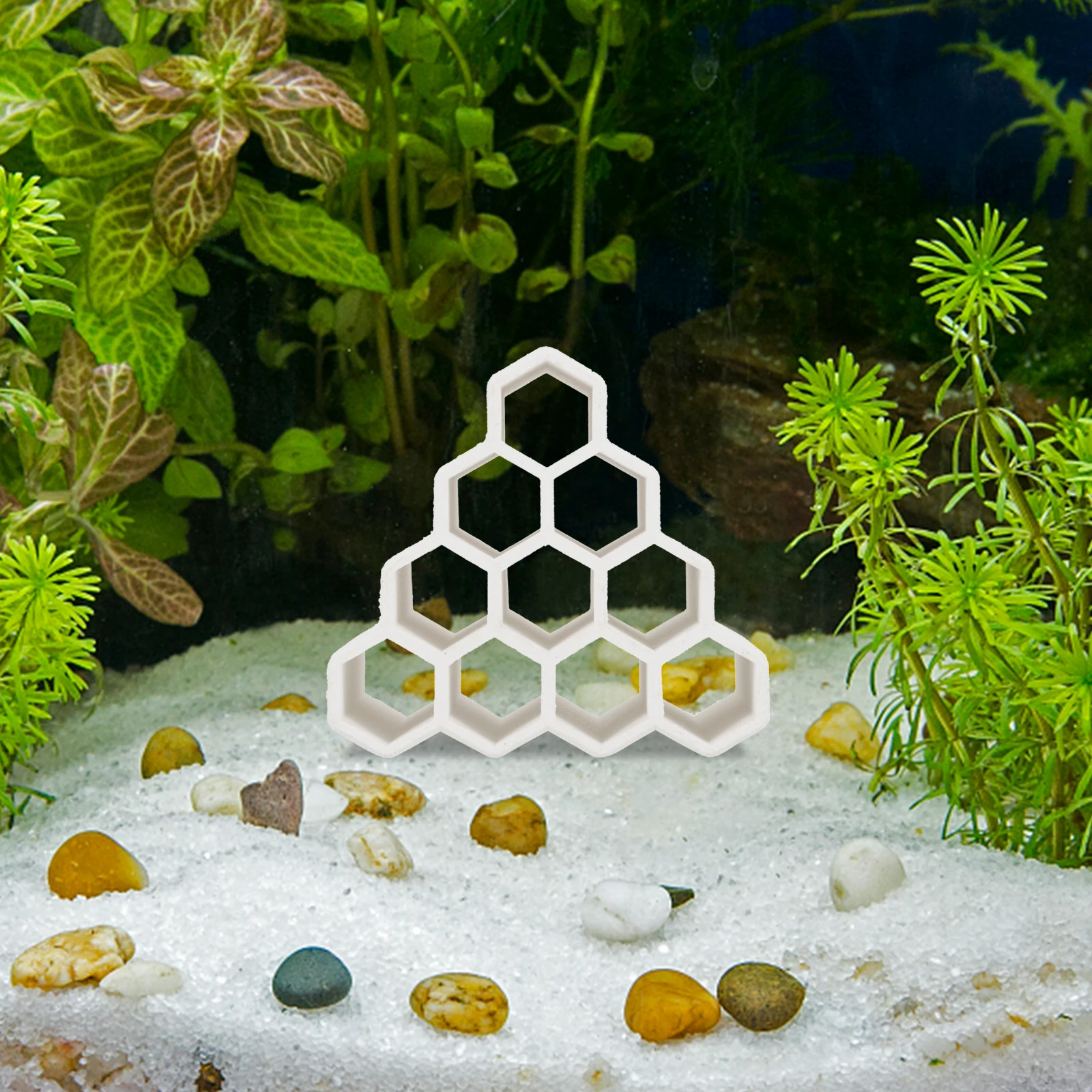 

Breeding Tank Ceramic Aquarium Cave Hideout For Small Fish Shrimp Fish Tank Decor Accessories Landscape Ornament