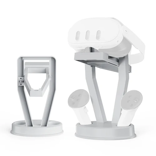 Imagen 2 del producto Soporte de almacenamiento de escritorio Compatible con gafas Meta Quest 3/Oculus Quest2 VR, soporte de exhibición de agarre para gafas VR estables, accesorios VR