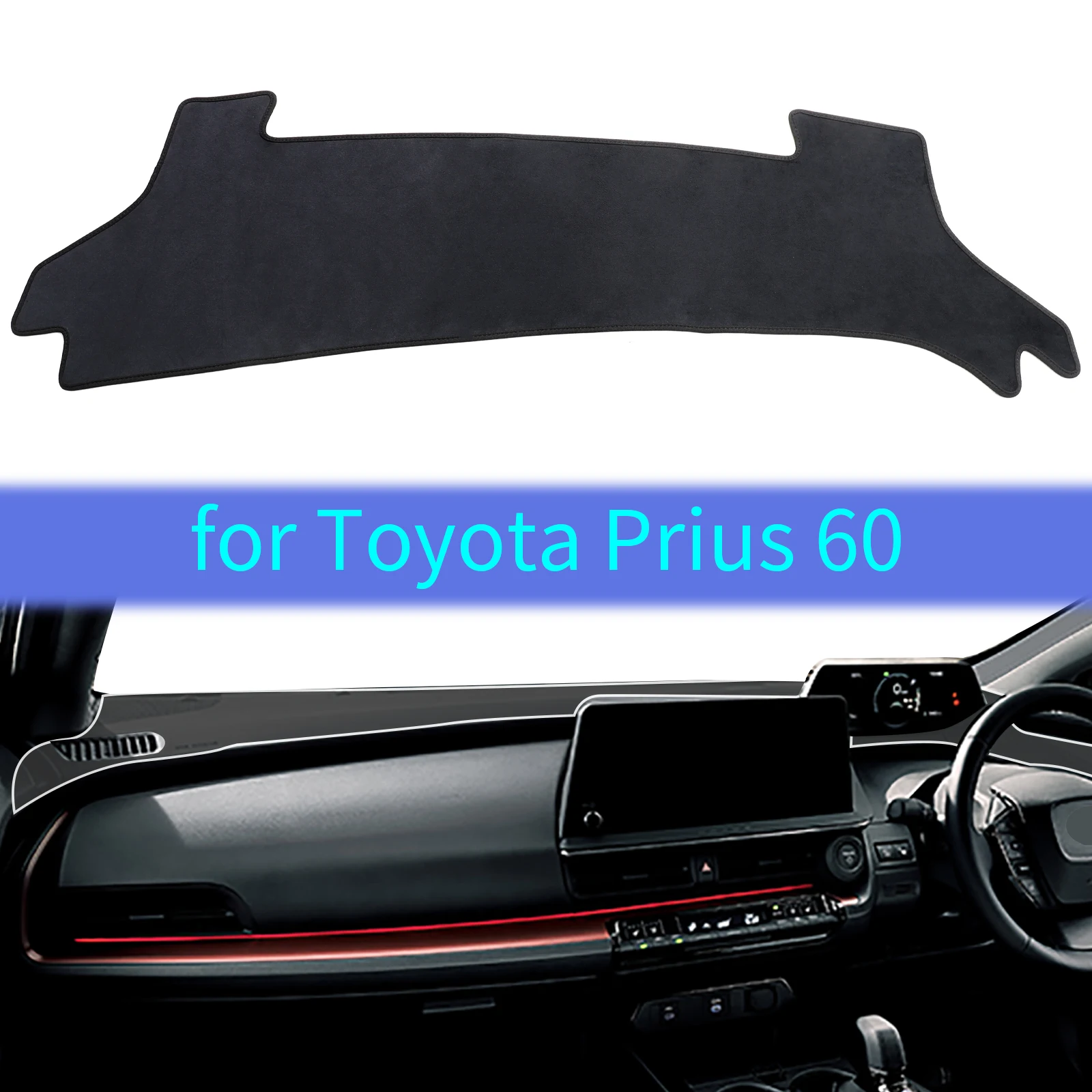 

for Toyota Prius 60 2022-2025 Car Dashboard Mat Sunshade Protective Carpet Dash Mat Dashmat Accessories