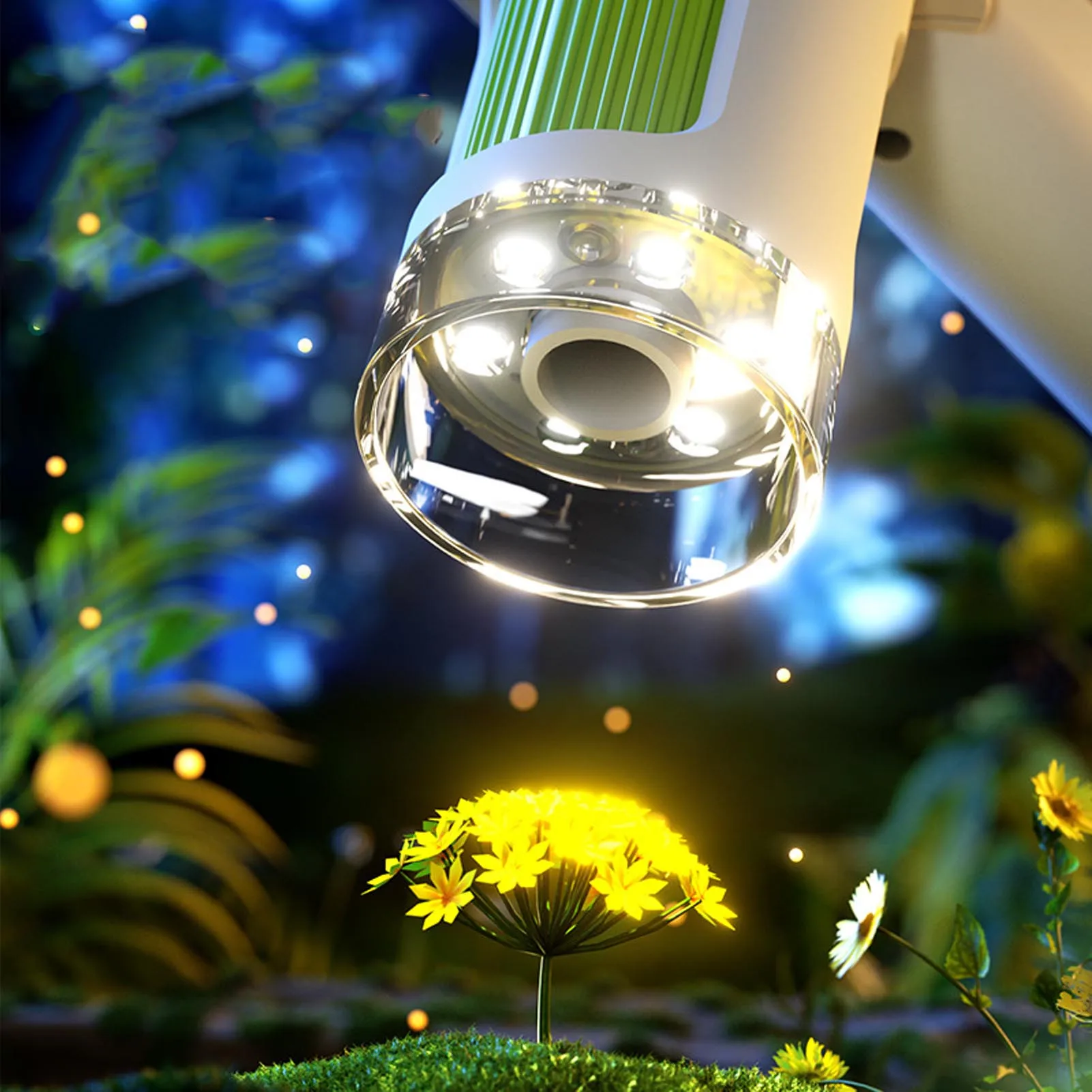 Kids Microscope 1600X 4 Inch LCD Screen Handheld Desktop Digital Microscope with LED Light for Education Kids Digital Microscope