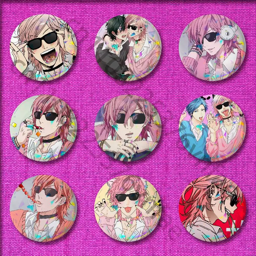 

Yarichin A-Ayato Club Yuris Badge Creative patterns Brooch for Bag Clothes Hat Decor Jewelry Accessories Gifts