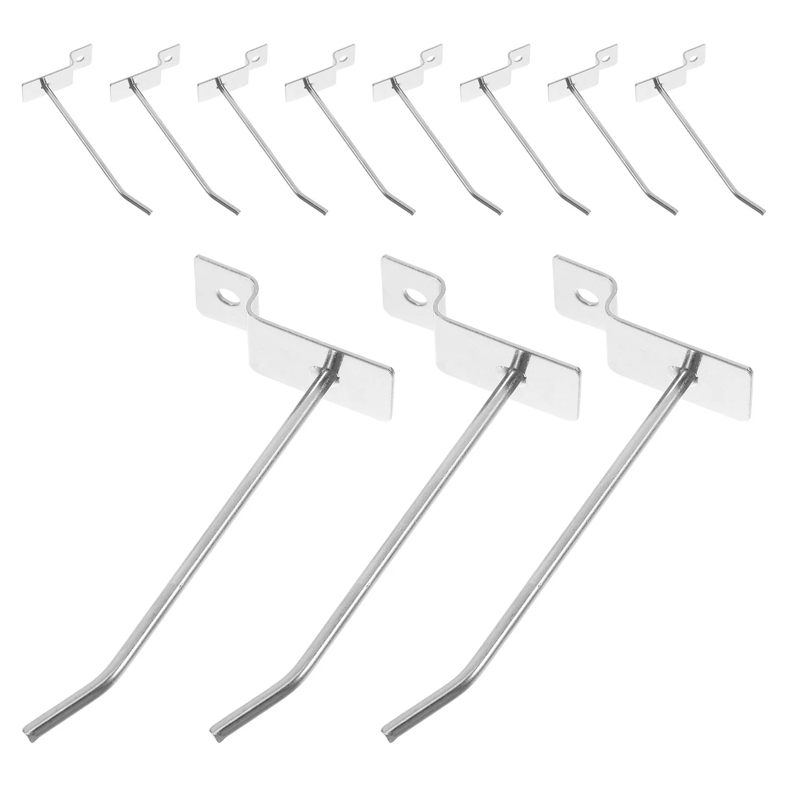 

20Pcs Retail Store Display Panel Hooks for Small Goods Lightweight Items Home Garage Use Easy Install Wire Hooks Fit