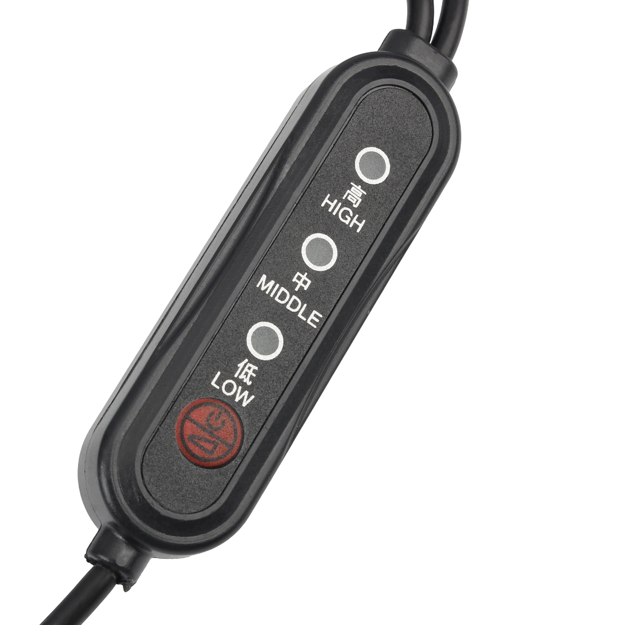 12 فولت دراجة نارية التدفئة الكهربائية غطاء المقود 3 التروس USB التوصيل ل ATV سكوتر ADV ساخنة Handgrip غطاء مقبض أجزاء الدراجة #5