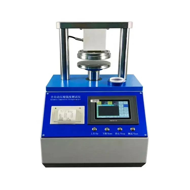 Microcomputer Corrugated Board ECT Tester Paper ECT Compression Strength Testing Machine