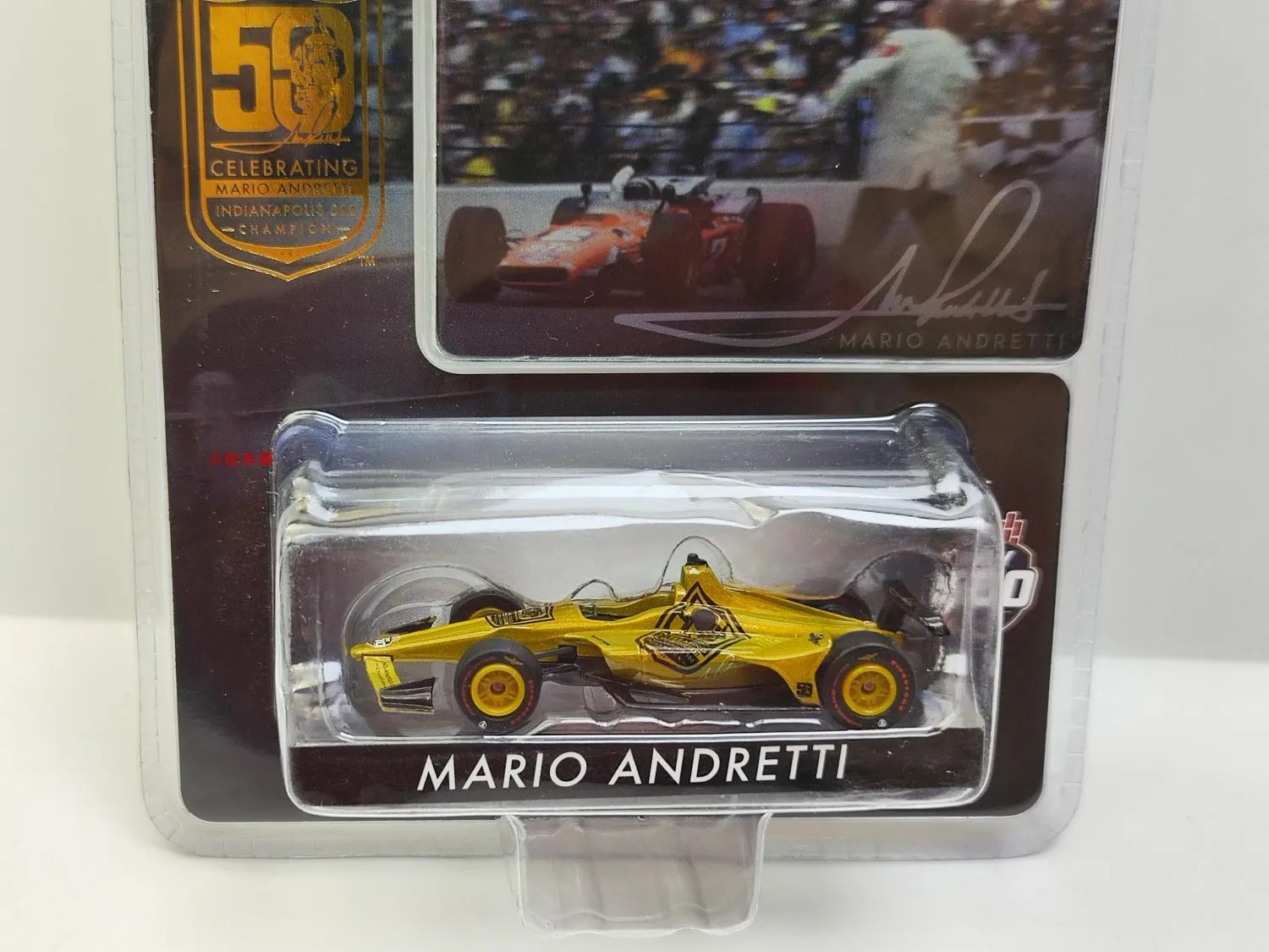 Model  1:64 Mario Andretti/50th Anniversary Indianapolis 500 CHAMPION car model