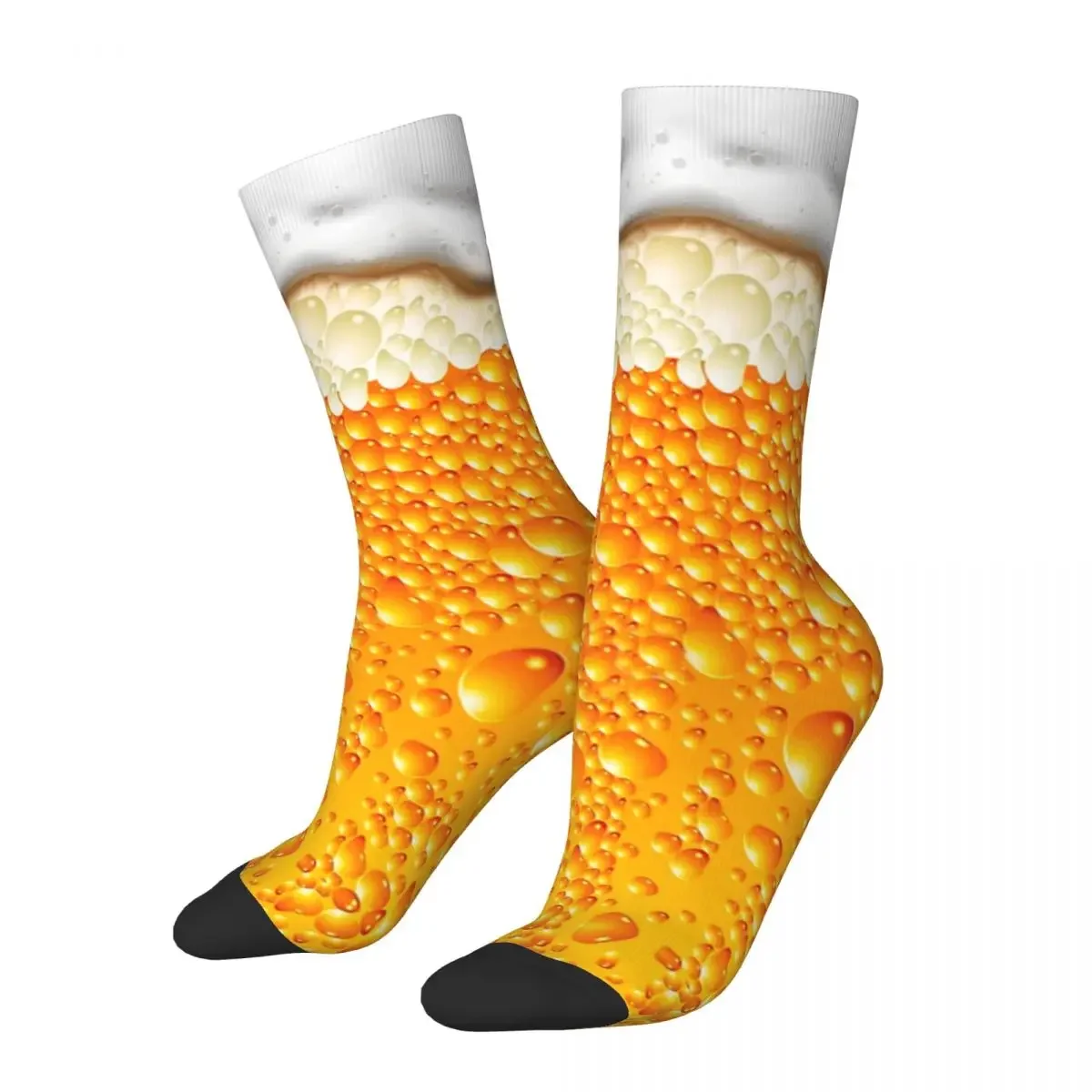 Men Women Wheat Beer Socks Cute Fashion Alcholism Socks Novelty Accessories Middle TubeSocks Best Gift