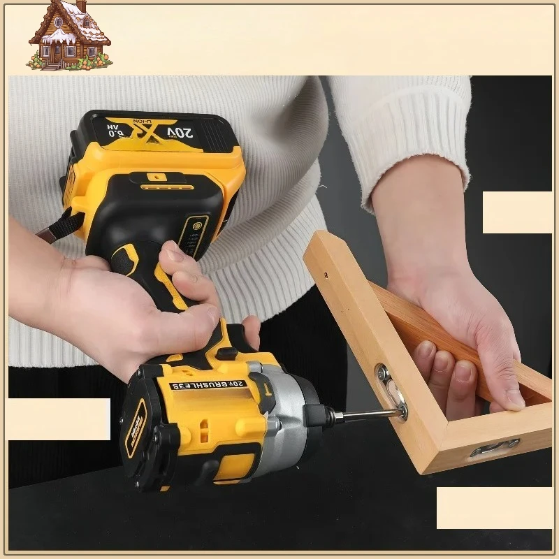 디월트 20V 배터리 호환 DCF921 아토믹 맥시멈 무선 렌치 1/2인치 무선 임팩트 렌치 가변 속도 충전 렌치