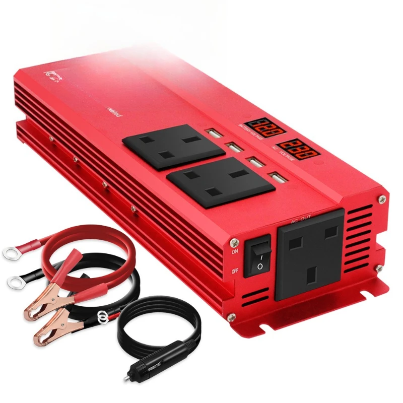 

Modified sine wave 1000w-2000W power converter 12V24v to 110V-240v