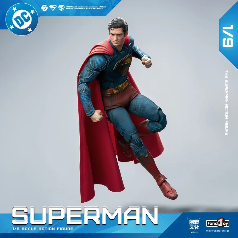 

1/9 Fondjoy Battle Damaged Super Man Action Figure David Corenswet Creative Joint Movable Model Desk Decor Friend Holiday Gift