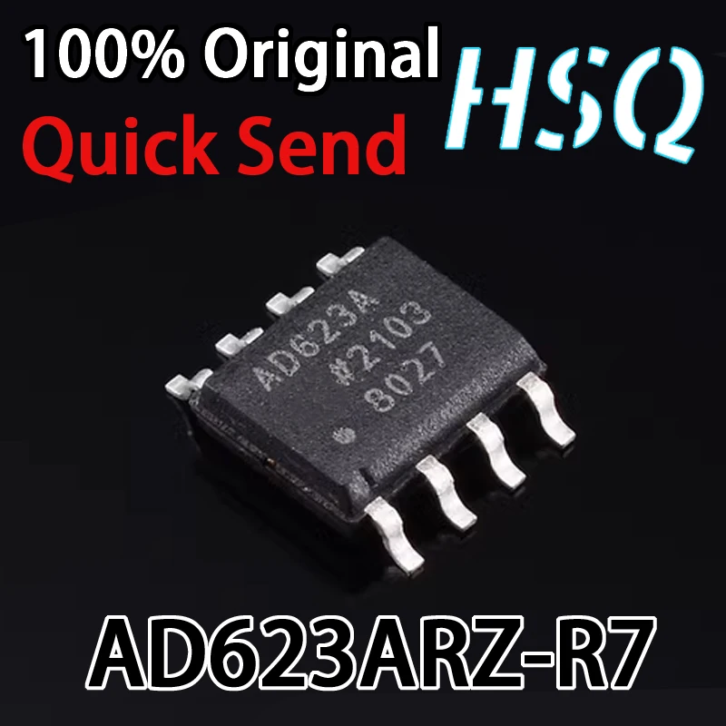 

1PCS AD623ARZ-R7 AD623AR Silk Screen AD623A Instrument Operational Amplifier SOP-8 Brand New Original