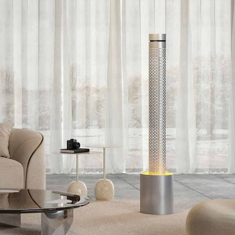 

Modern light luxury flowing water ornaments, large living room wealth entrance landing