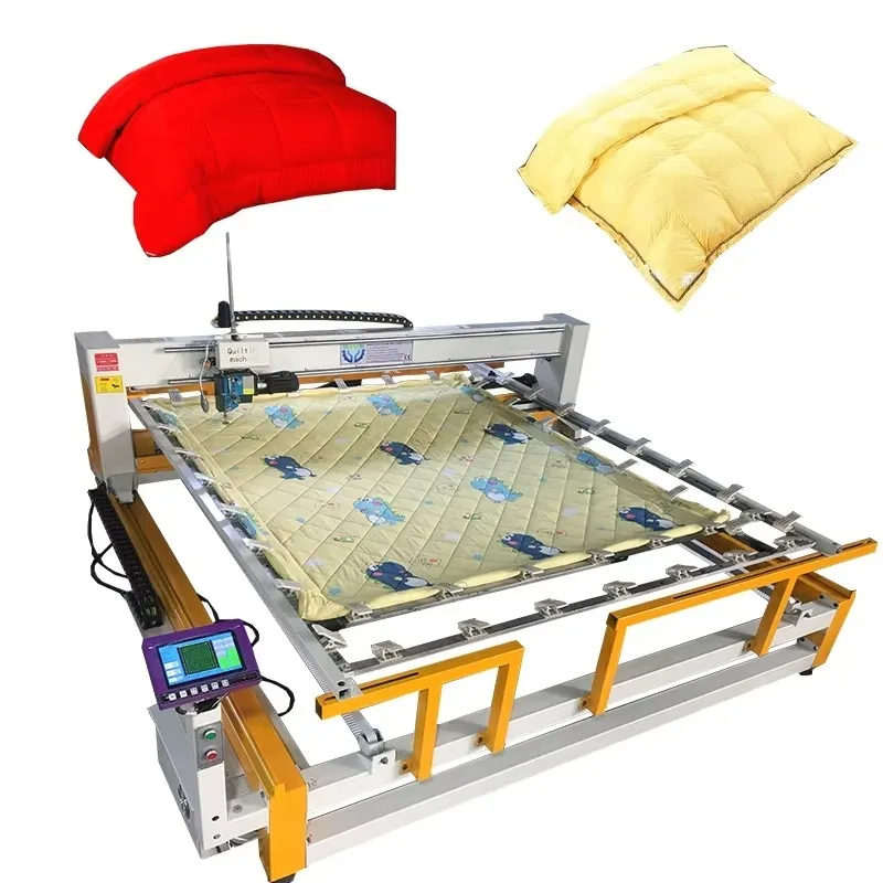 【Best-selling】Automation Single Head Quilting And Embroidery Machine Machines Parts With Frame