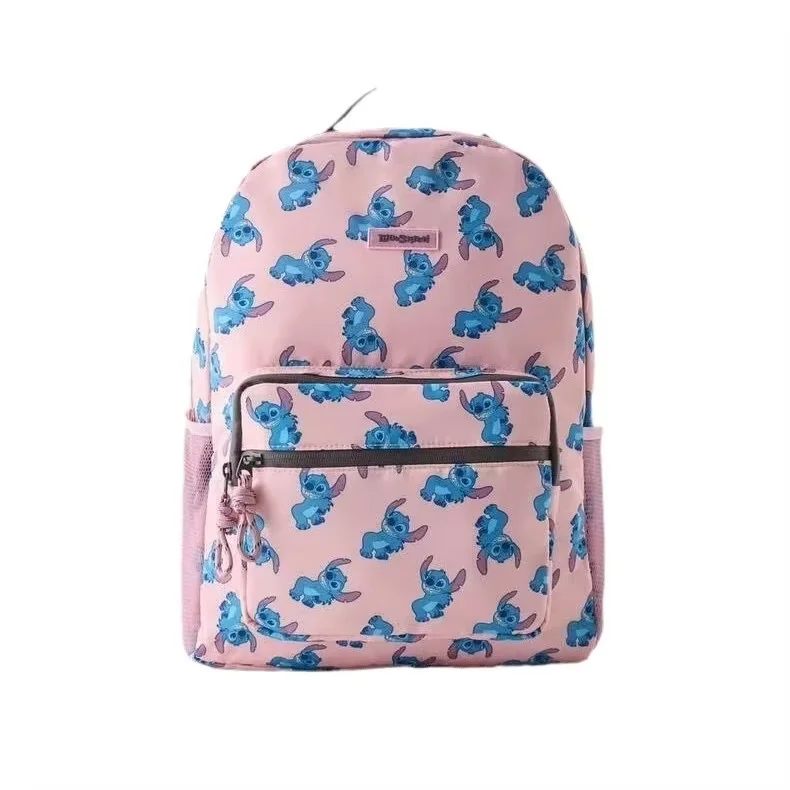 Neue Kinder Stitch Junge & Mädchen Schultasche Kinder Casual Große Kapazität Rucksack Rucksack Steckbare Hebel Geburtstagsgeschenk