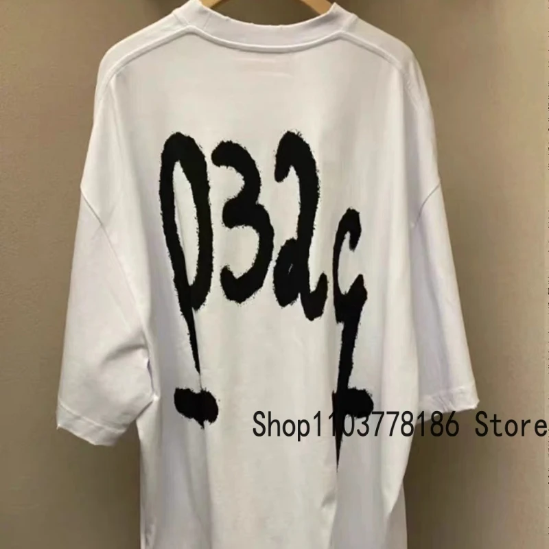 

Men's Women's Summer Street Fashion New 032c Top Tee Loose Large Size Roundneck Cotton Short Sleeve Daily Casual 032C T-shirt