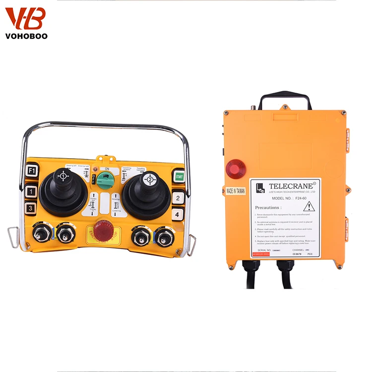 

New Arrival F24-60 Hydraulic Joystick Radio Remote Control for Overhead Crane