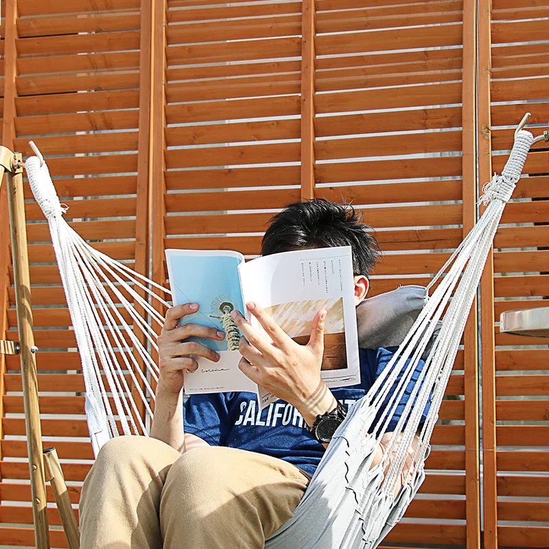 Outdoor courtyard hanging chair, outdoor villa yard foldable portable swing rocking chair