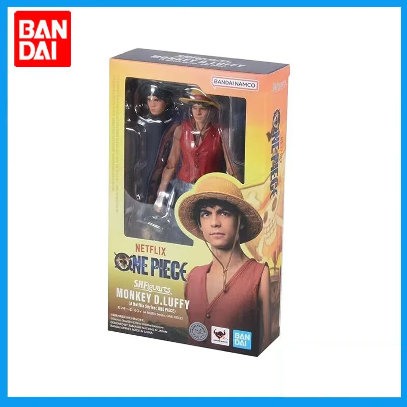 

Bandai Anime Action SHF ONE PIECE Реальная версия Monkey D. Luffy C Подвижный гаражный комплект Анимационная модель игрушки подарок на день рождения
