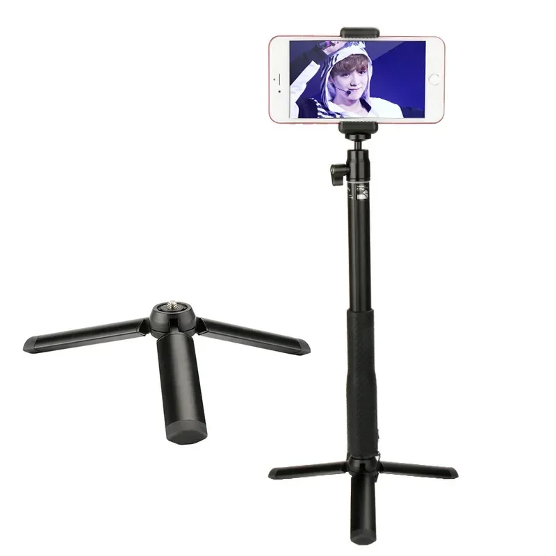 

Metal tripod selfie stick holder for dji OM4 osmo mobile 3 2 osmo pocket gimbal camera Accessories