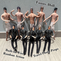 1Pc Game Love and Deepspace Sylus Rafayel Zayne Xavier Caleb Anime Funny Doll Randomly Place Actions Photo Props Fans Gift 2025