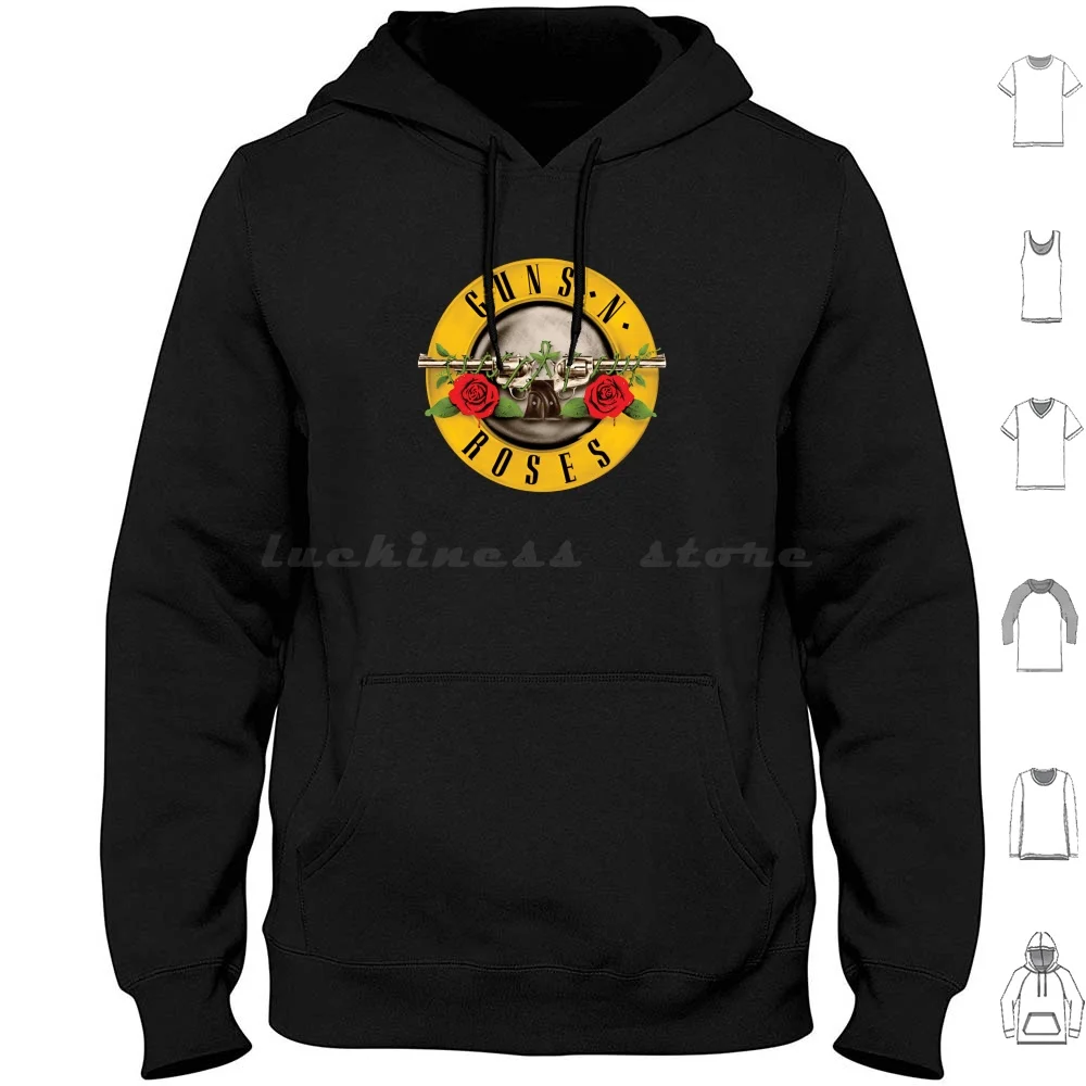 

Хлопковая толстовка с длинными рукавами Guns N' Roses Gunsnroses Slash Axlrose Guns N Roses Gnr Duffmckagan Rocknroll