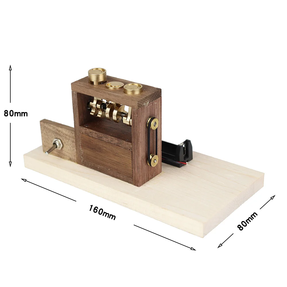 DIY engine piston motion model STEAM toys Cylinder mechanical principles Reciprocating motion Teaching experiment science educat