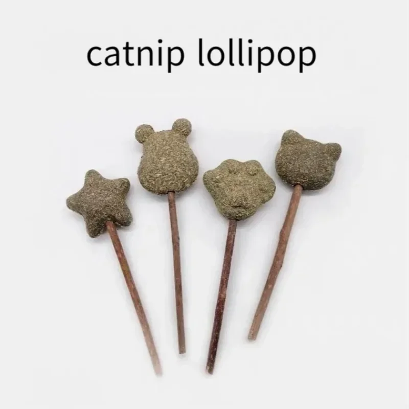 Nip Lollipops Molar Stick Teasing Cat Stick Backenzähne Reinigung Katzenspielzeug Leckereien Haustierspielzeug