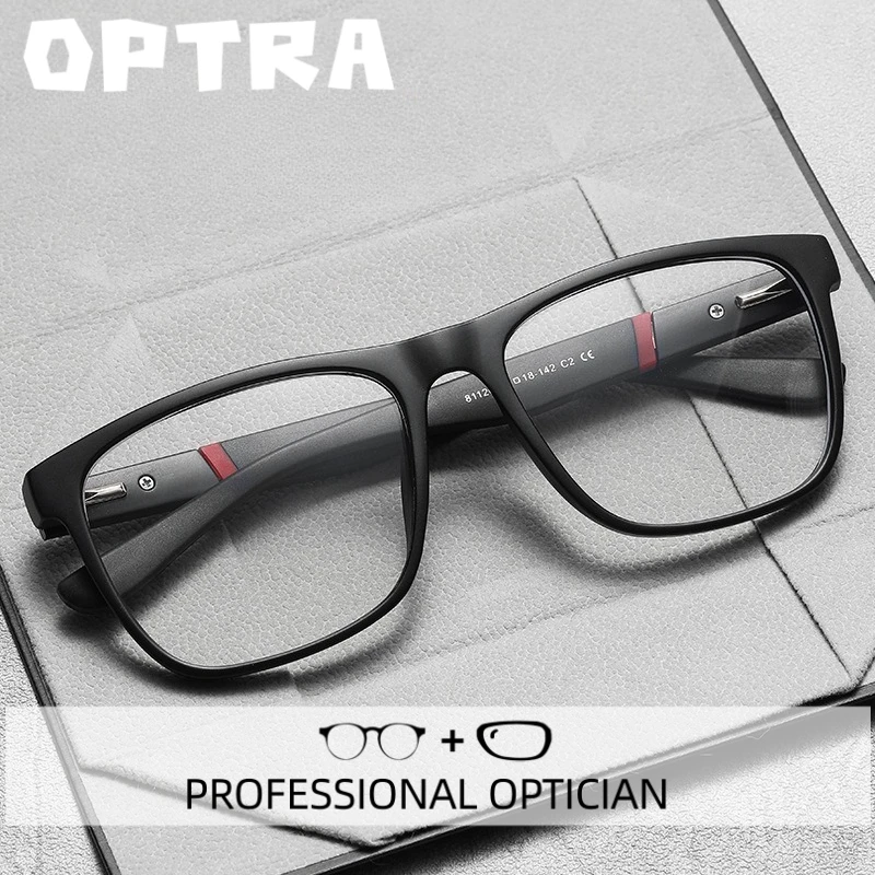 

OPTRA Stylish Appearance Reading Glasses Anti Blue Ray Myopia Photochromic Eyeglasses Customized Prescription Optical Eyewear