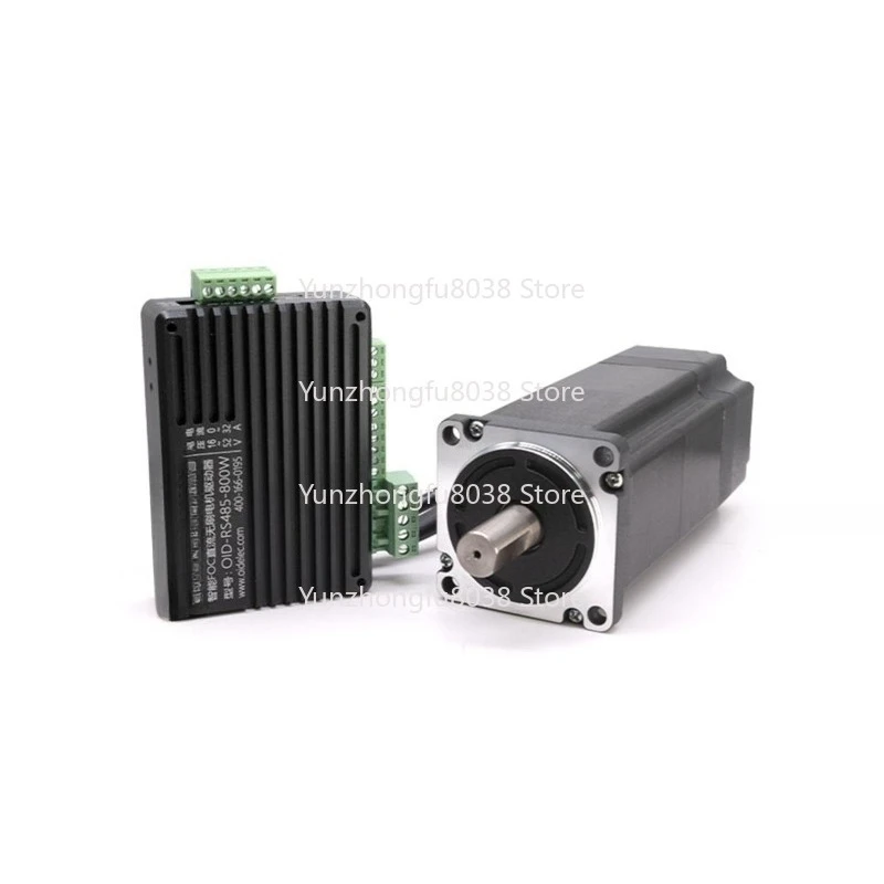 

FOC DC Brushless Motor Drive Set, Control Hall PID Closed Loop 105/377/440W Speed 24/48V